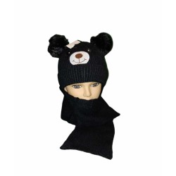 Ensemble Bonnet & Echarpe ourson