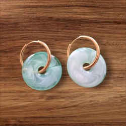 Ensemble boucle d'oreille & collier