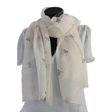 Foulard ancre