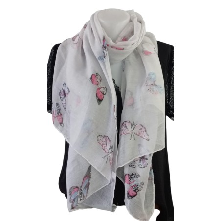 Foulard papillon