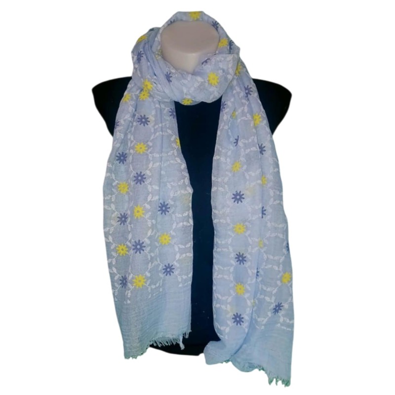 Foulard fleurs