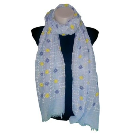 Foulard fleurs