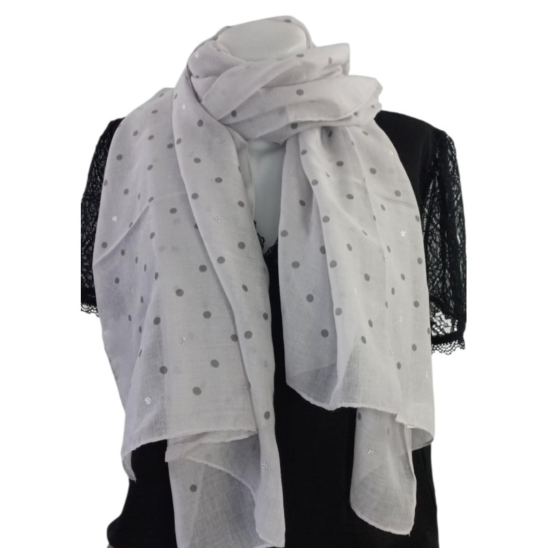 Foulard petit pois