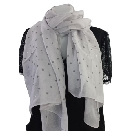 Foulard petit pois